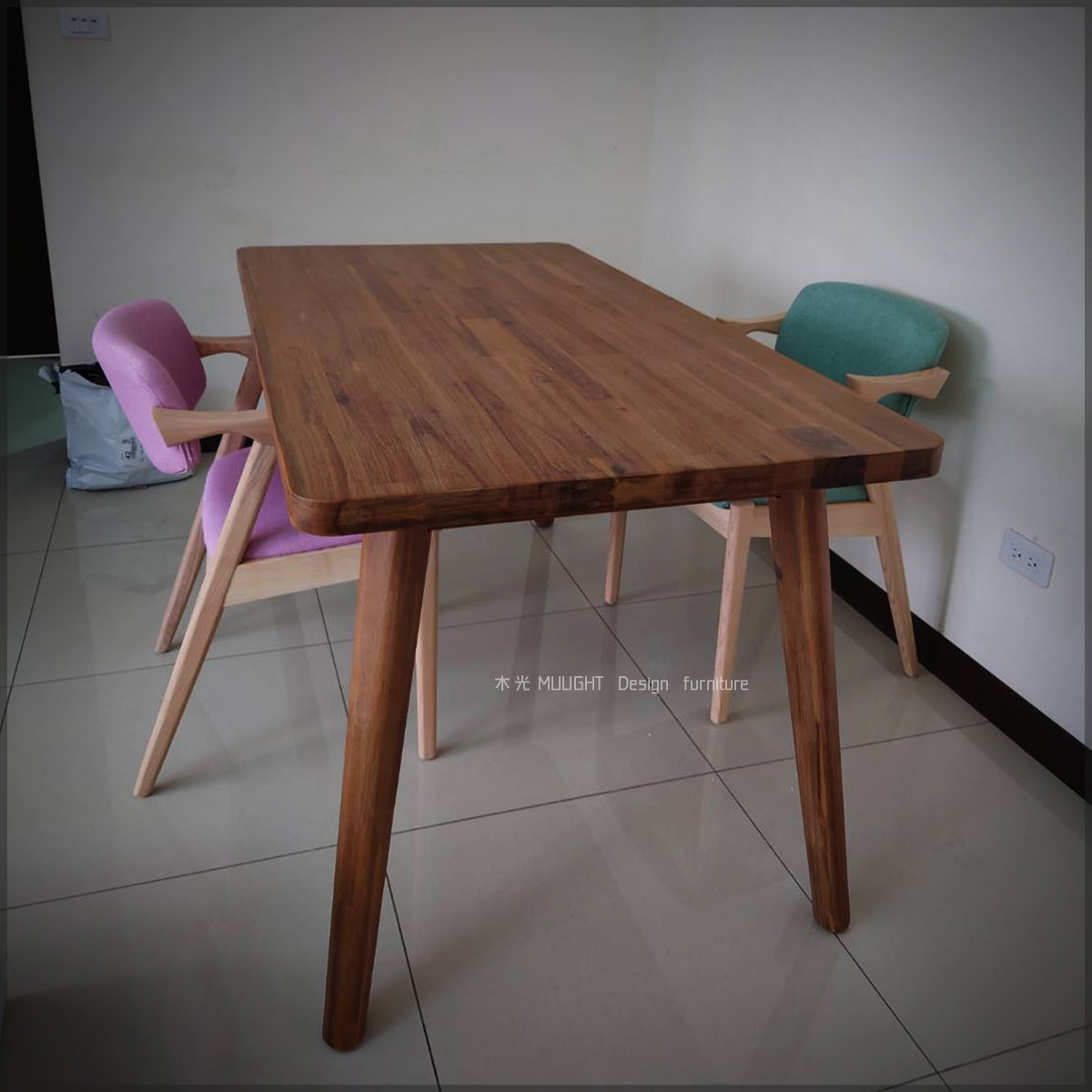 SEB系列-北歐相思全實木餐桌