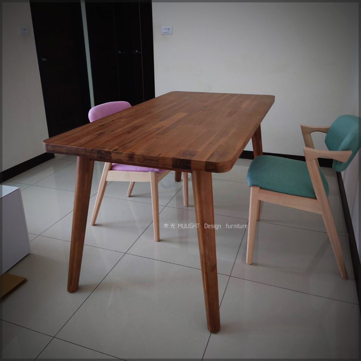 SEB系列-北歐相思全實木餐桌