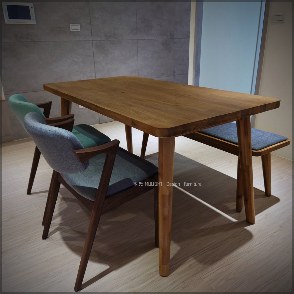 SEB系列-北歐相思全實木餐桌