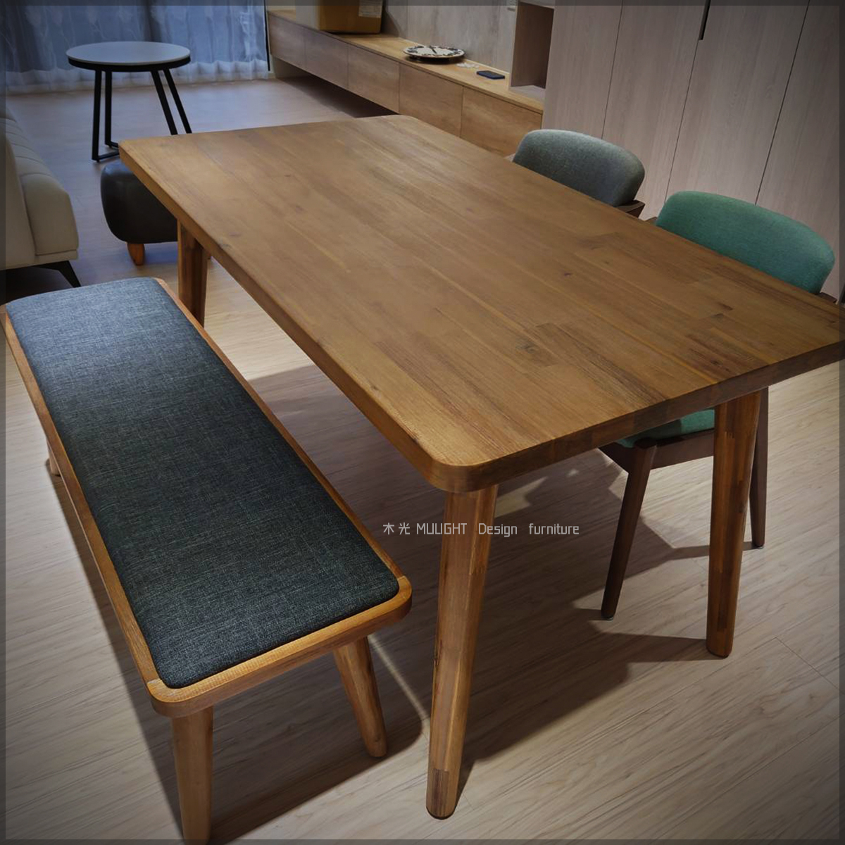 SEB系列-北歐相思全實木餐桌