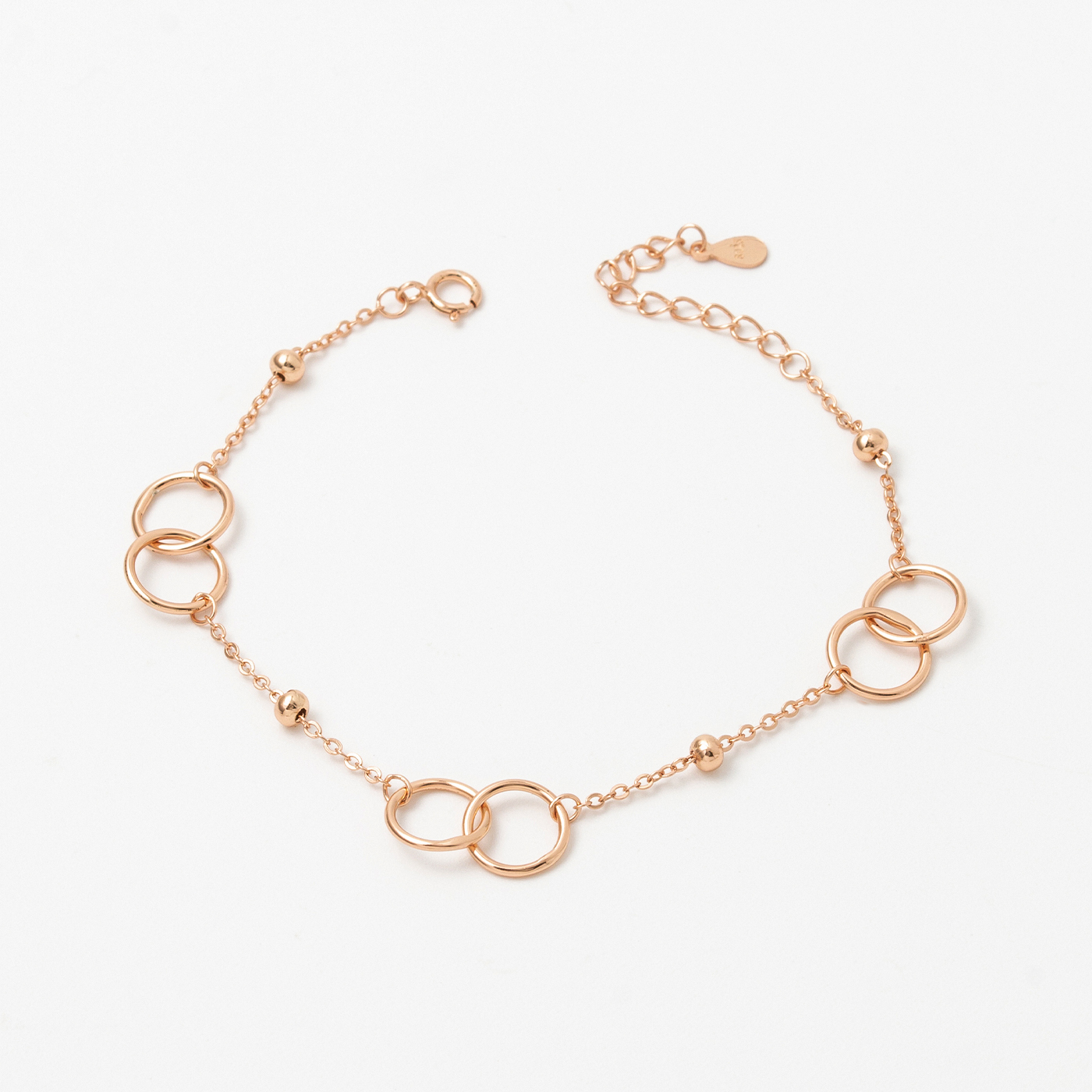 純銀,圈圈,手鍊