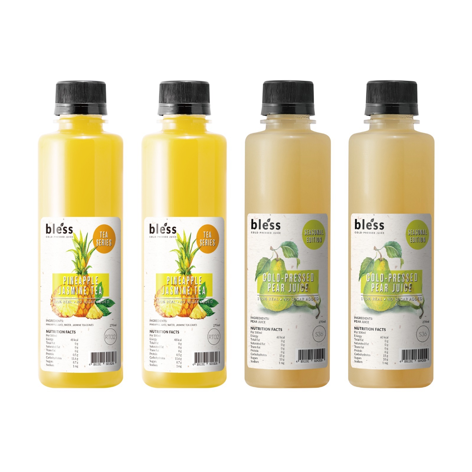 菠蘿啤梨清熱套裝(2支/4支) (270ML)