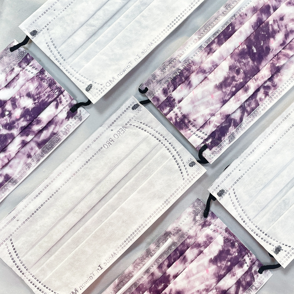 AERO PRO 墨紫 外掛式醫用口罩 (10入/包）