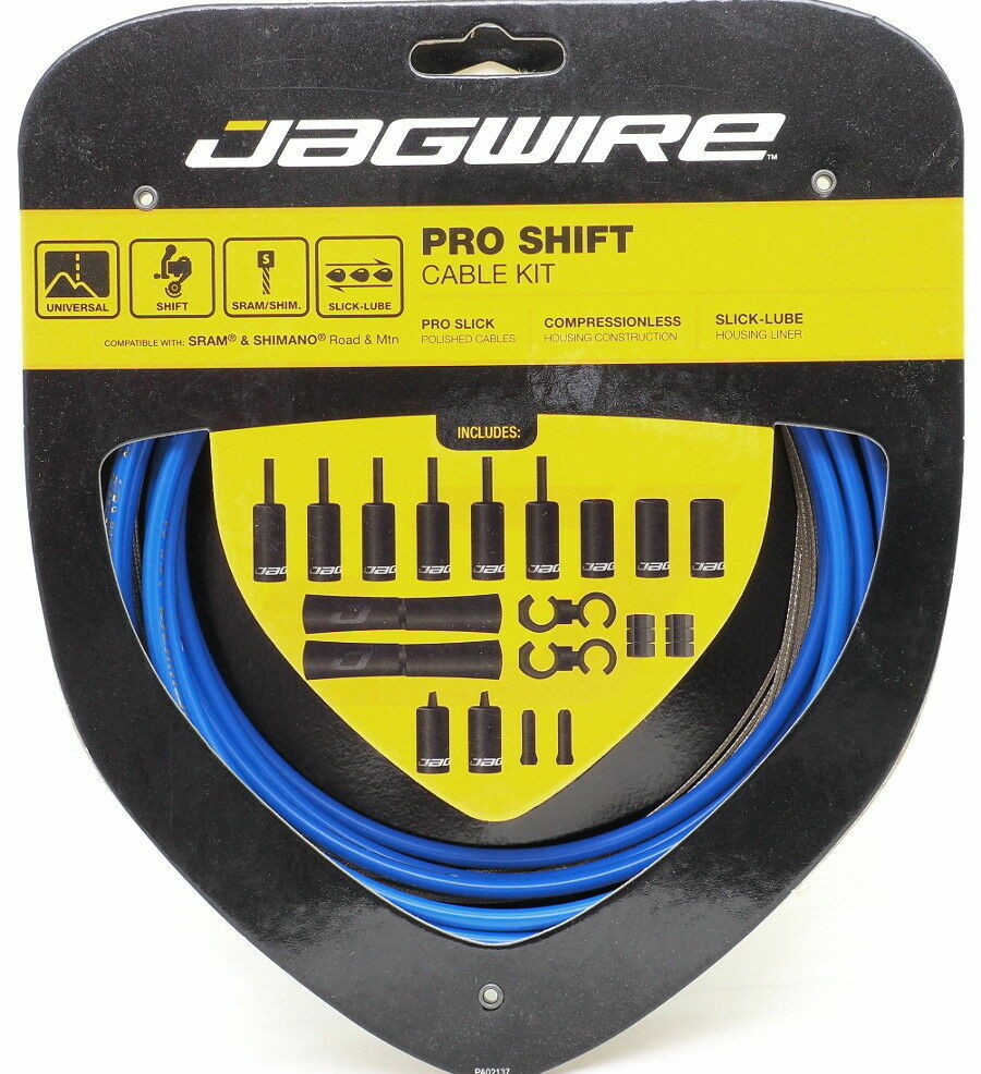 Jagwire Road Pro Slick Polished Shift Cable Kit For Sra