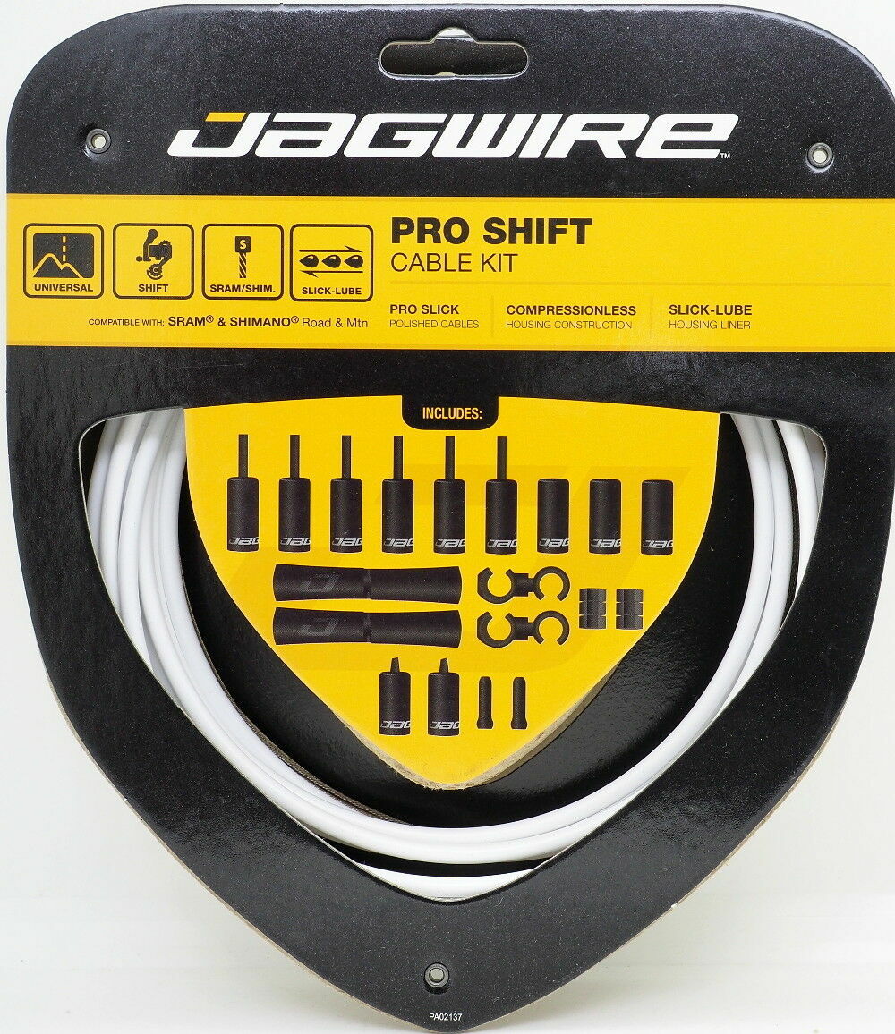 Jagwire Road Pro Slick Polished Shift Cable Kit For Sra