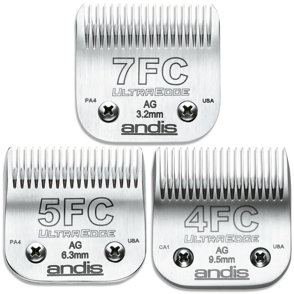 Andis Pet Ultraedge Detachable Blade  (#10,#7,#4,#7FC,#5FC,#4FC,#3-3/4)
