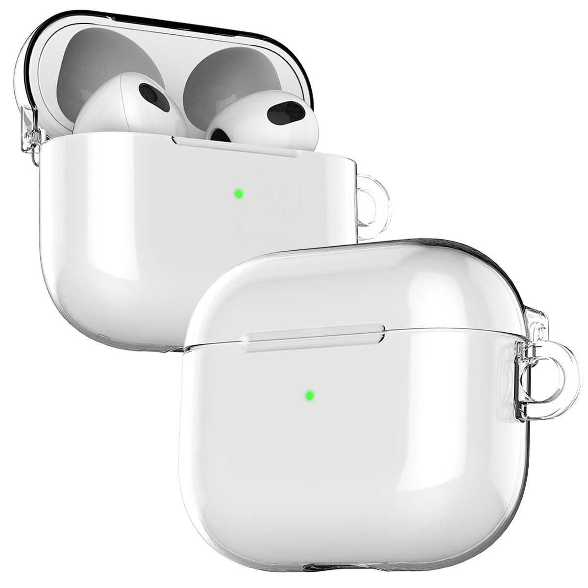 araree Nu:kin 韓國製亮麗透明 硬身抗黃殼 -AirPods 3