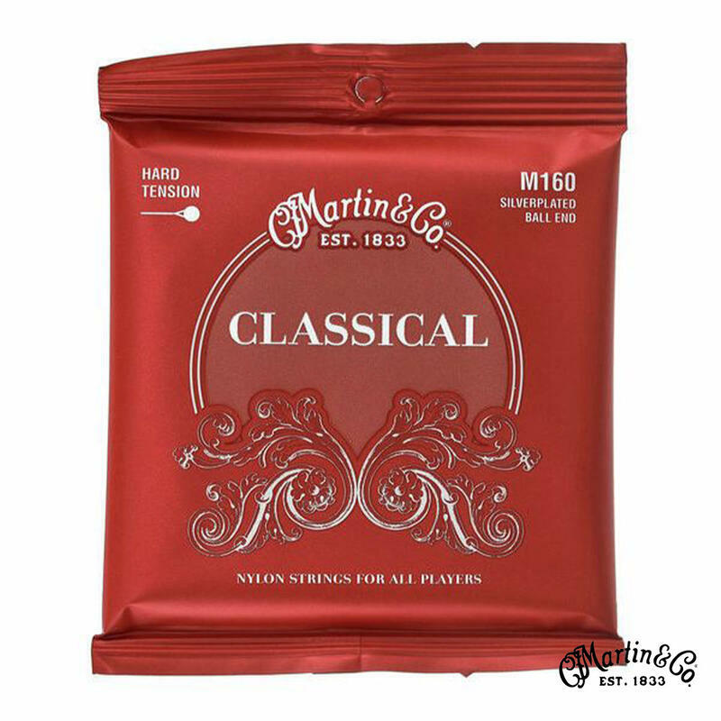 Martin M160 高張力 鍍銀材質 BALL END設計 古典吉他弦