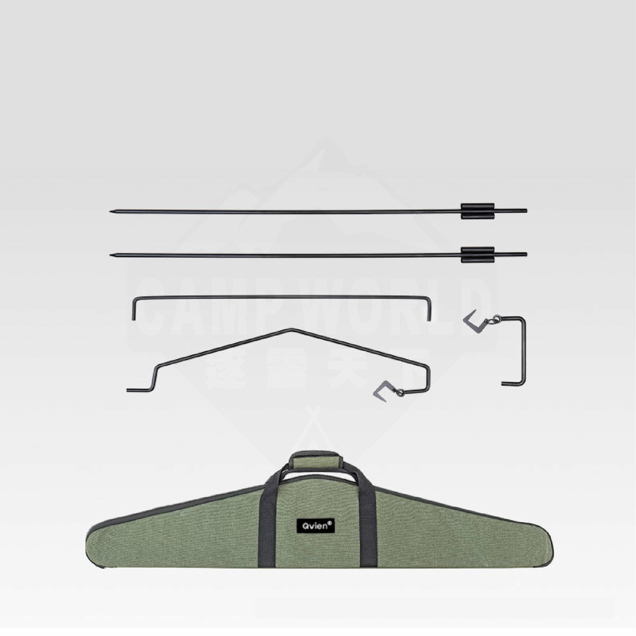 【QVIEN】荒原鐵藝燈架五件組