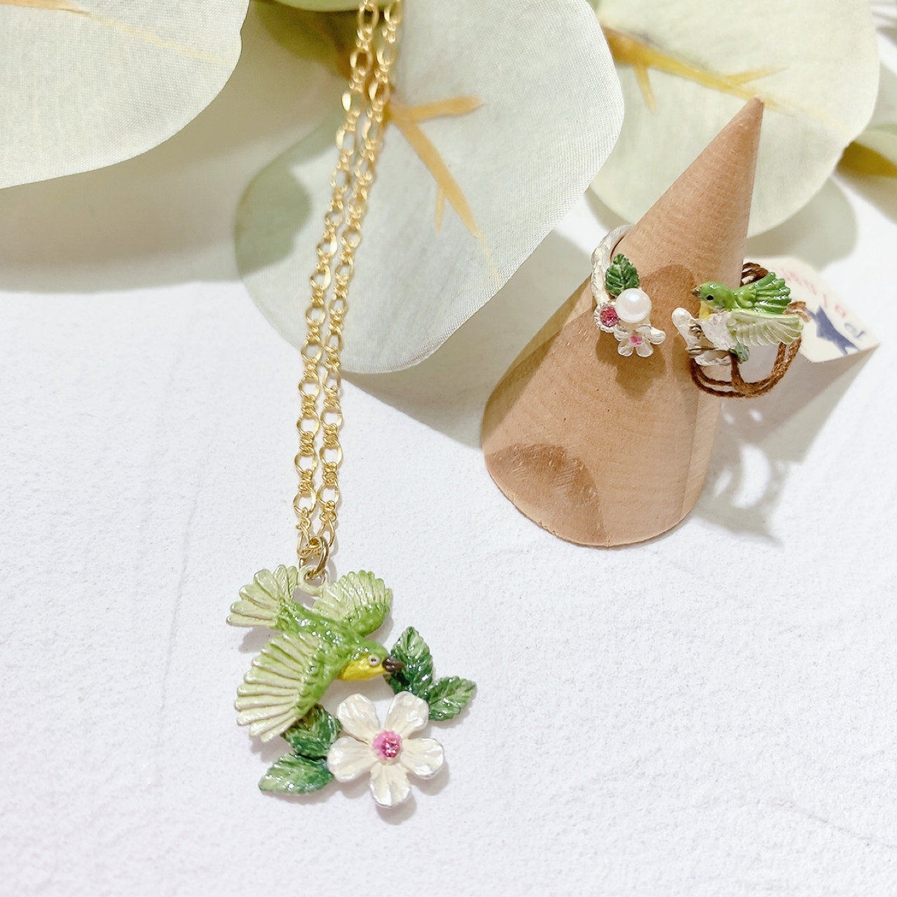 Palnart Poc 白眼鳥頸鏈/戒指