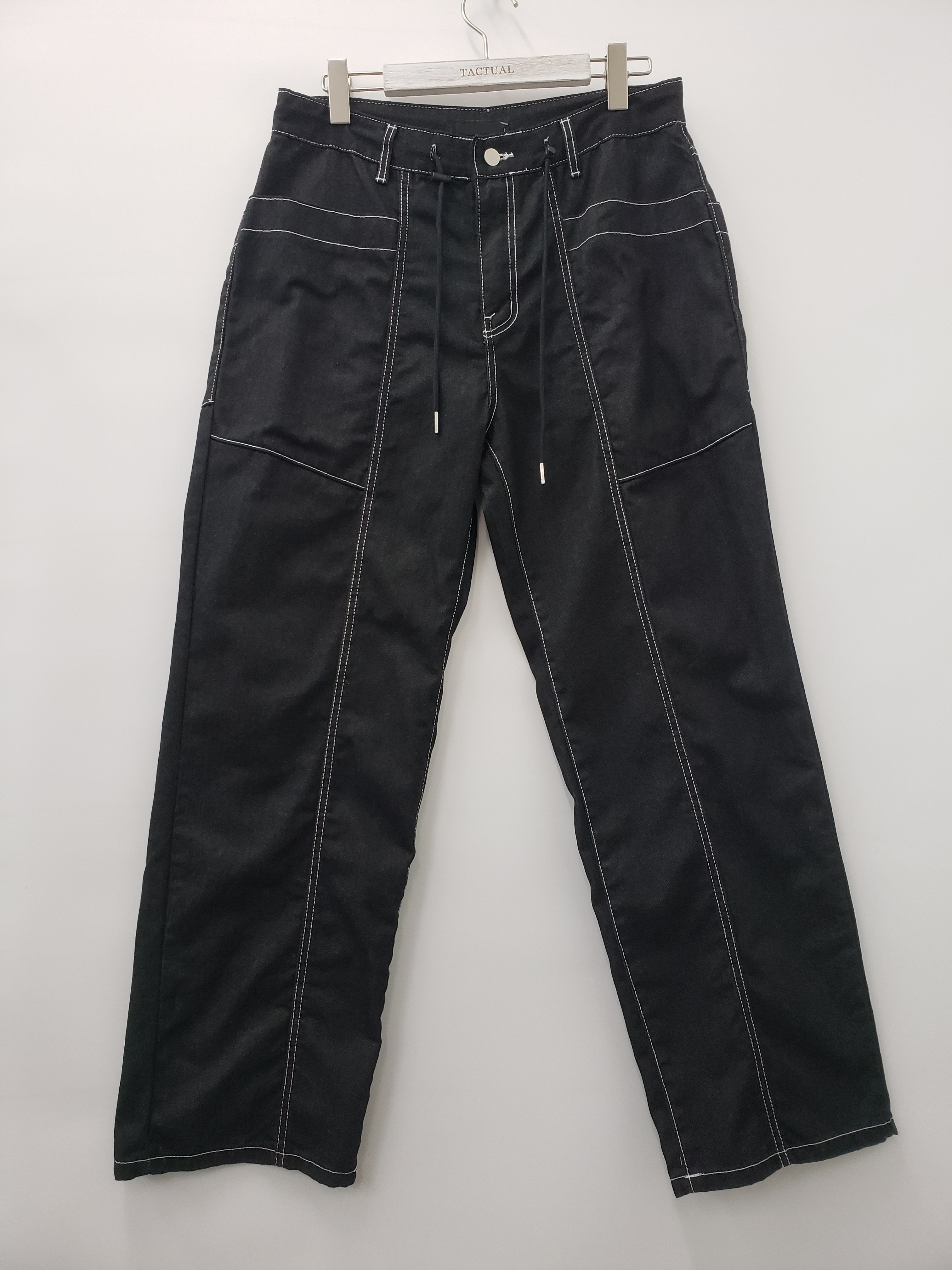 明線直筒牛仔褲 P1691