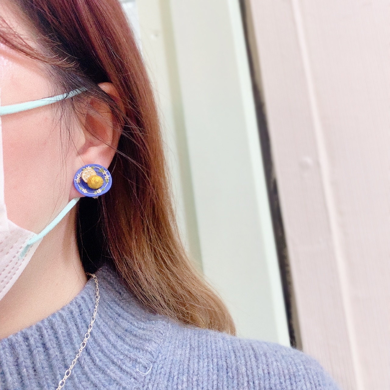 [已停產] 西西里檸檬耳環