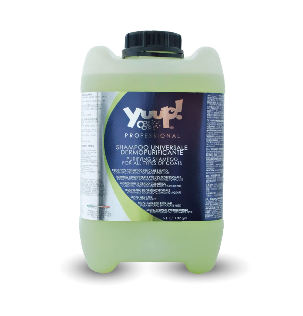 【義大利Yuup】總代理-優瀑蘆薈蜂膠保濕沐浴乳1L(專業用分裝瓶)/5L 犬貓適用