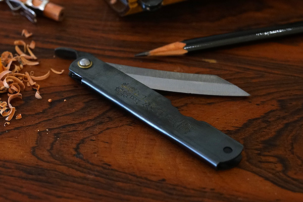 永尾駒製作所 肥後守定駒：夾層鋼小刀