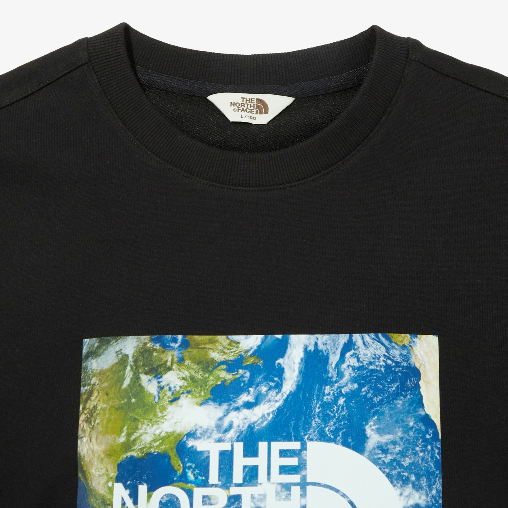 TNF THINK EARTH 無染棉長袖 大學 THE NORTH FACE NM5MN01J