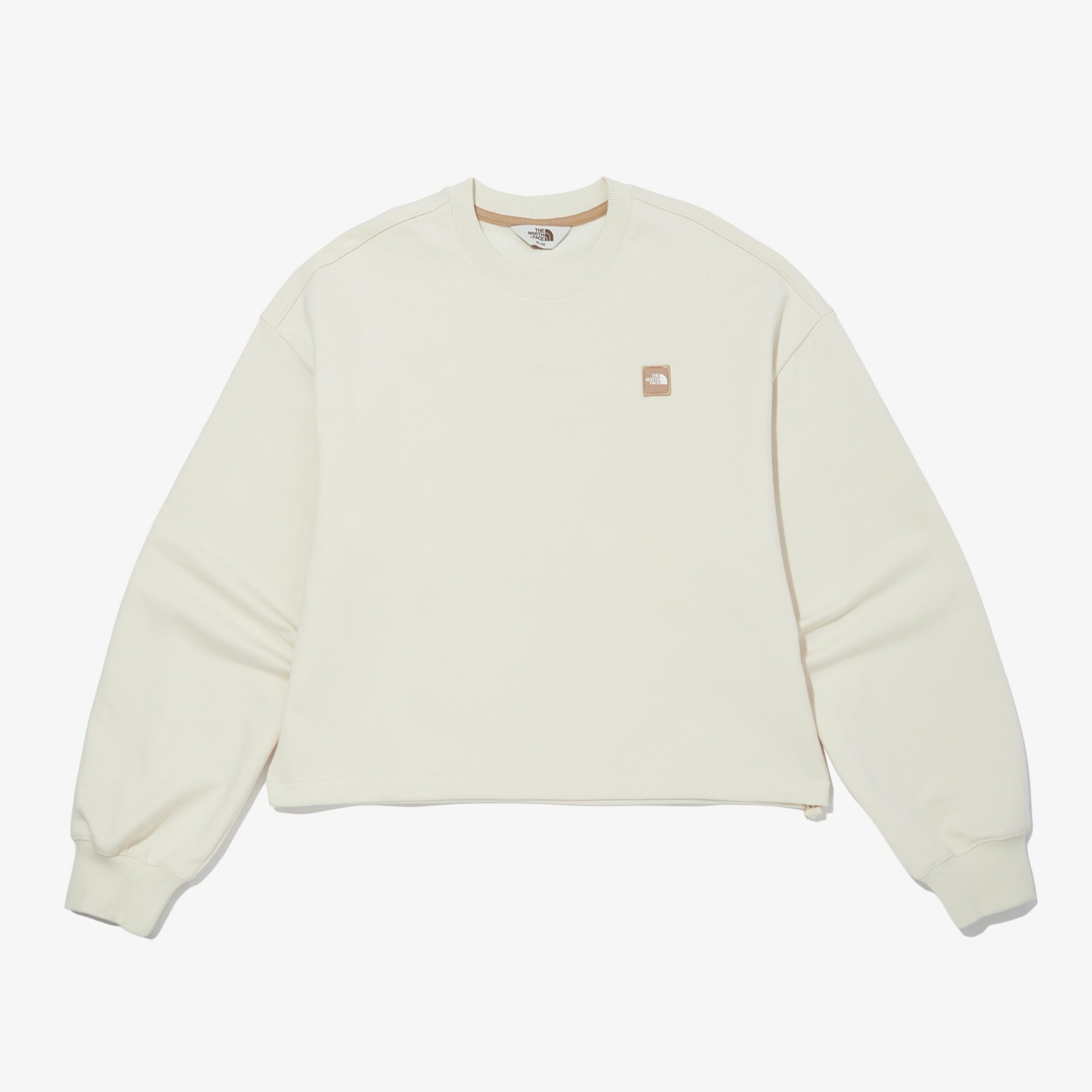TNF W'S COMFY CROP 米 短版上衣 長袖 THE NORTH FACE NM5MN30J