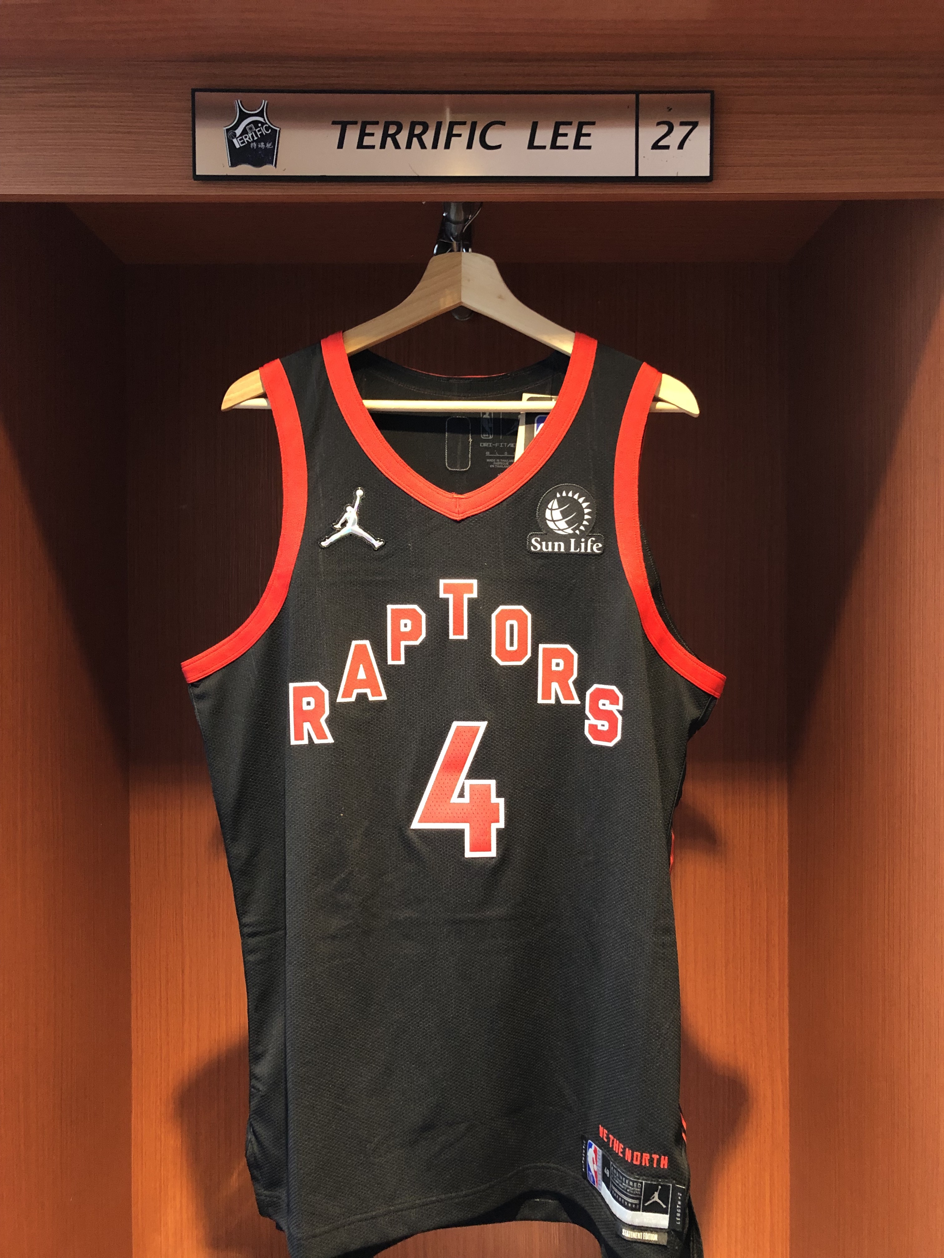 NBA球衣 Scottie Barnes 多倫多暴龍黑 75周年 鑽石標 Statement Nike Authentic 球員版 熱轉印 全新