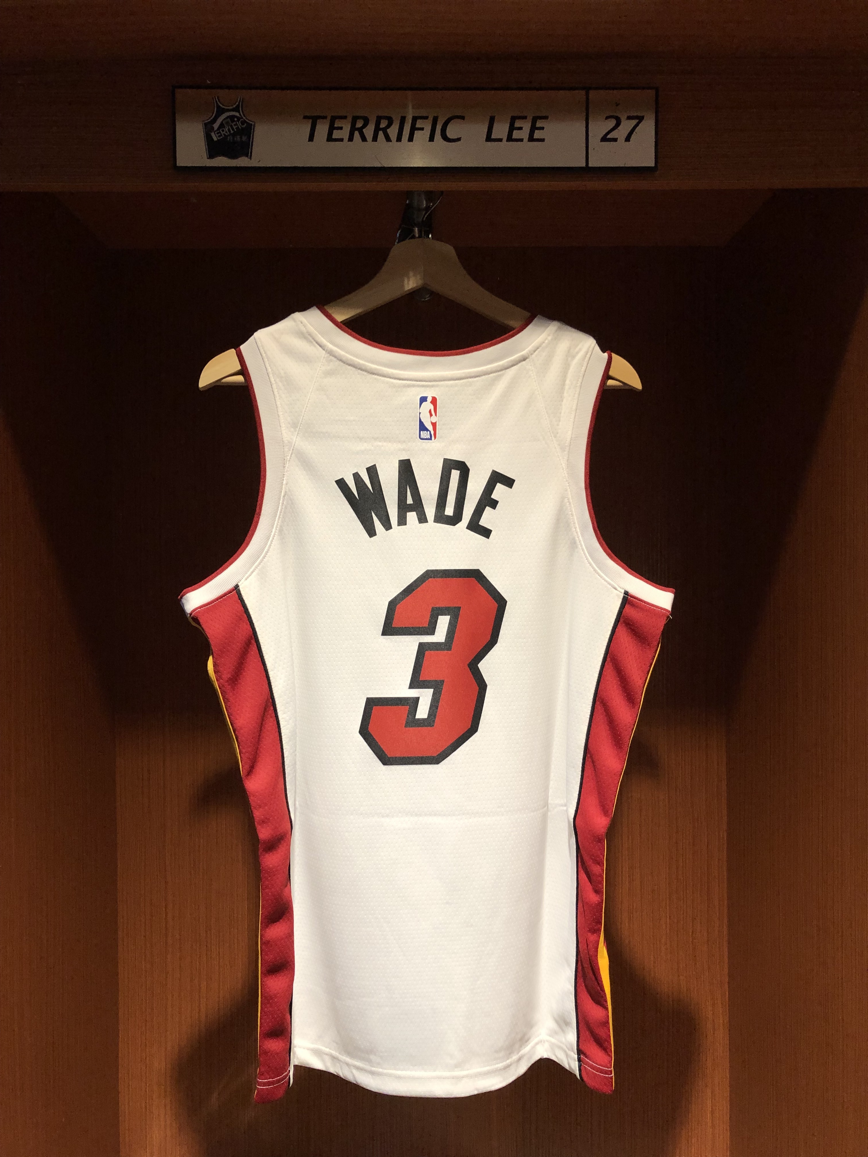 NBA球衣 Dwyane Wade 邁阿密熱火白 Association Nike Swingman 球迷版 熱轉印 全新