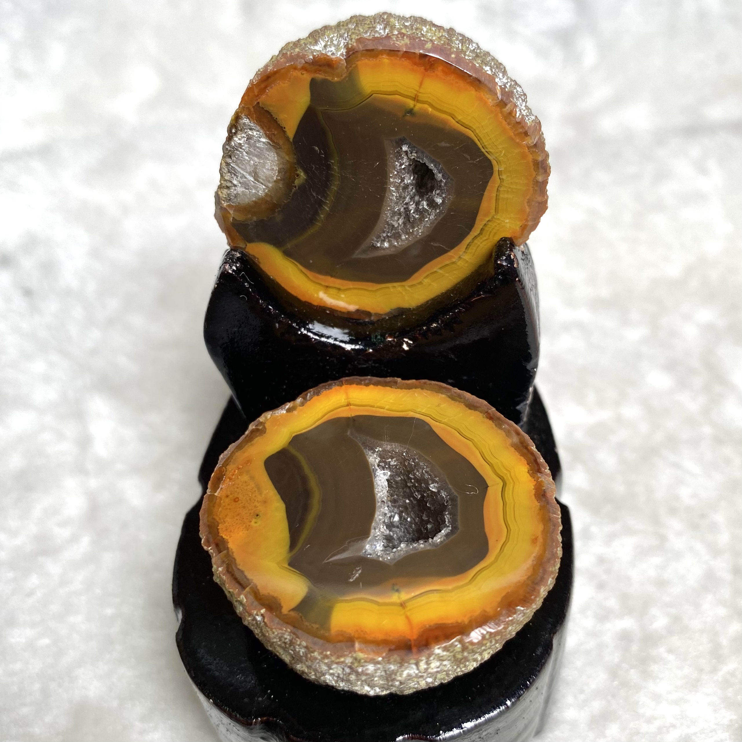 迷你戰國紅瑪瑙聚寶盆 #H225