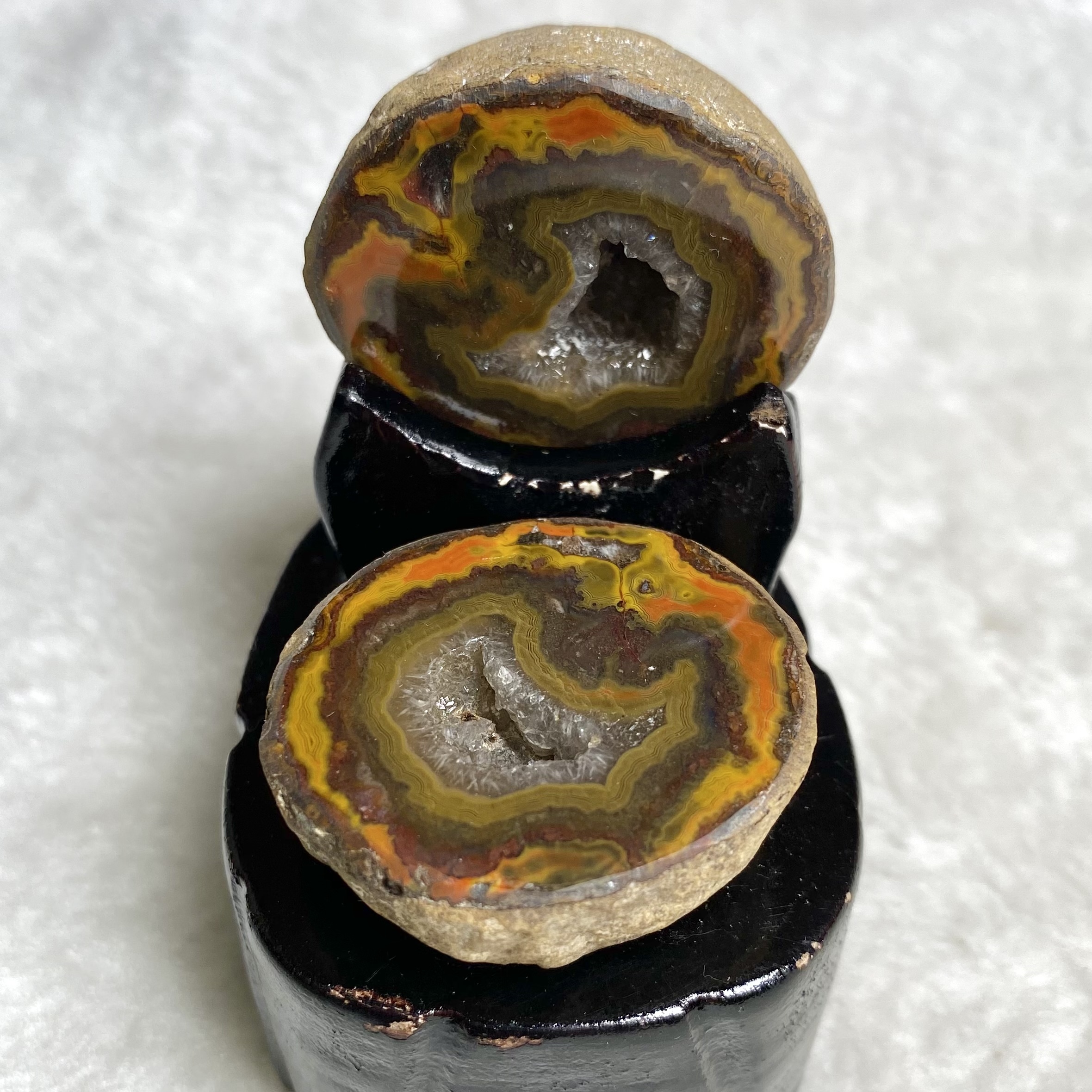 迷你戰國紅瑪瑙聚寶盆 #H228