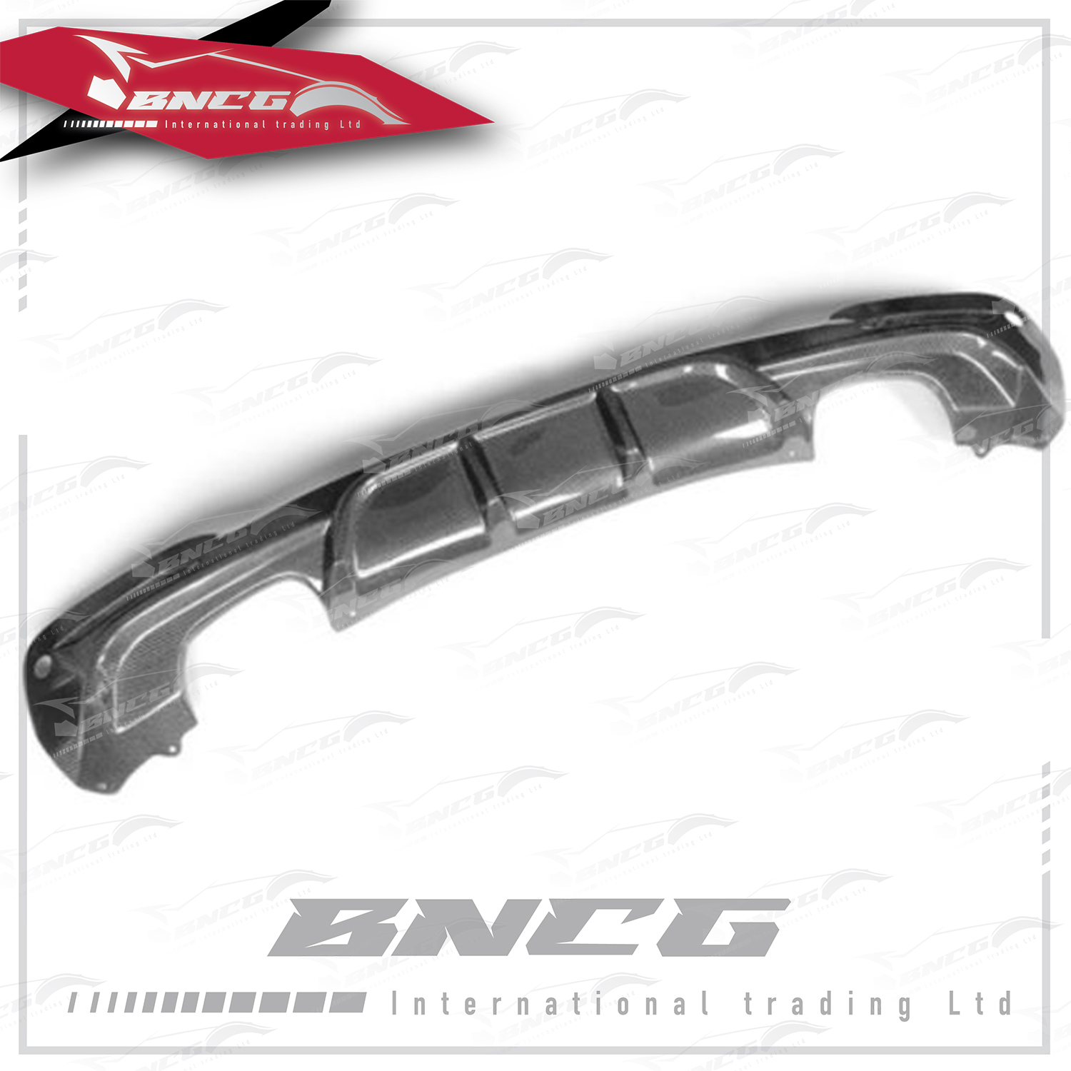 寶馬 BMW 3系 GT F34 13-18年式 改裝 卡夢 碳纖維 外觀件 空力套件 M-TECH款 後下巴 雙邊雙出