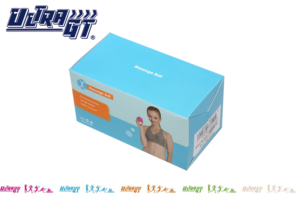 Ultra GT 肌肉放鬆筋膜雙球 按摩雙球  花生按摩球 肌肉按摩 放鬆球(藍色)