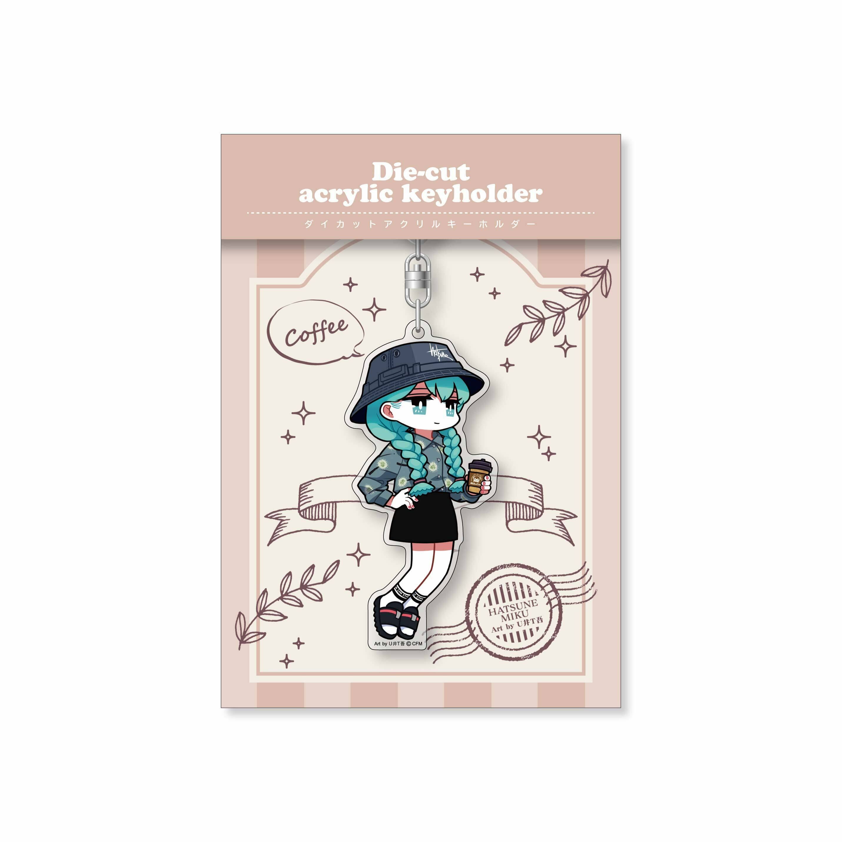 初音未來-壓克力吊飾-辮子款（U井T吾）