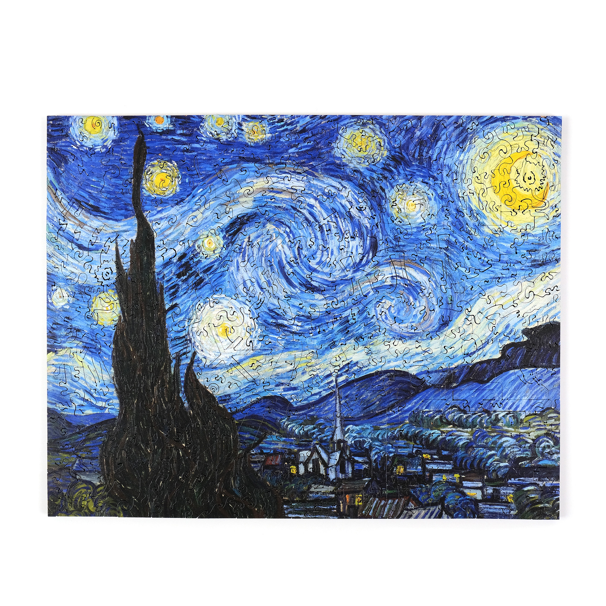 梵谷雙面木質拼圖 Pieces Of  The Masters - Vincent Van Gogh