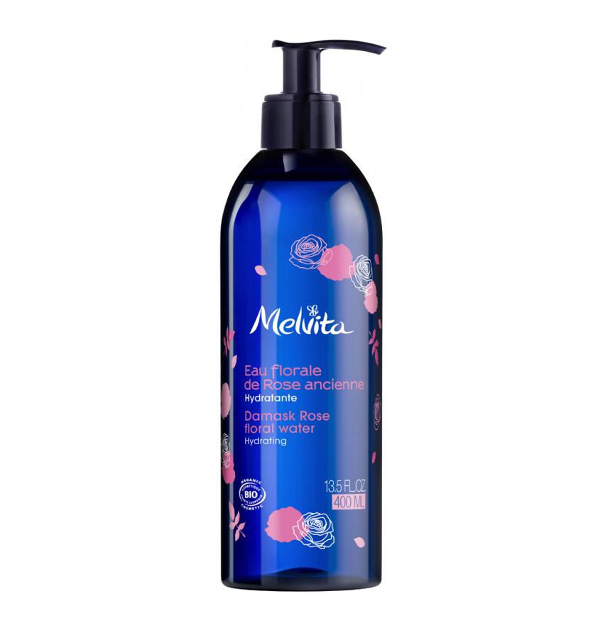 MELVITA ORGANIC DAMASK ROSE FLORAL WATER 有機大馬士革玫瑰花水 200ml / 400ml (平行進口)