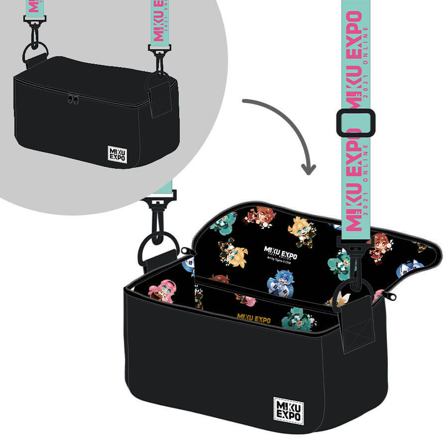 初音未來-螢光棒收納包-HATSUNE MIKU EXPO 2021 Online
