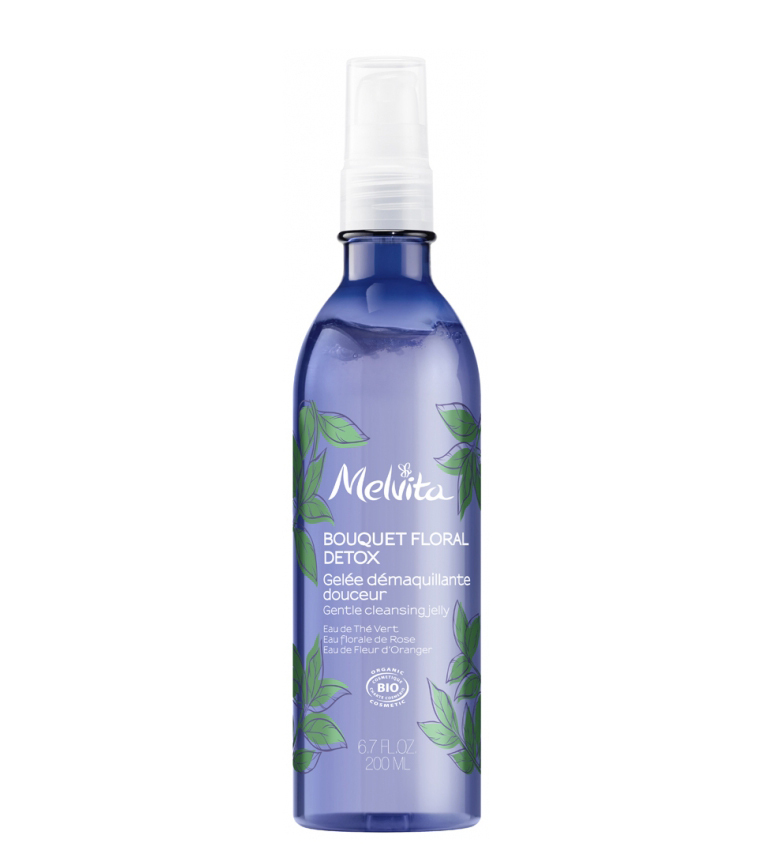 MELVITA  FLORAL BOUQUET DETOX GENTLE CLEANSING JELLY 有機花粹排毒潔面啫喱 200ML (平行進口)