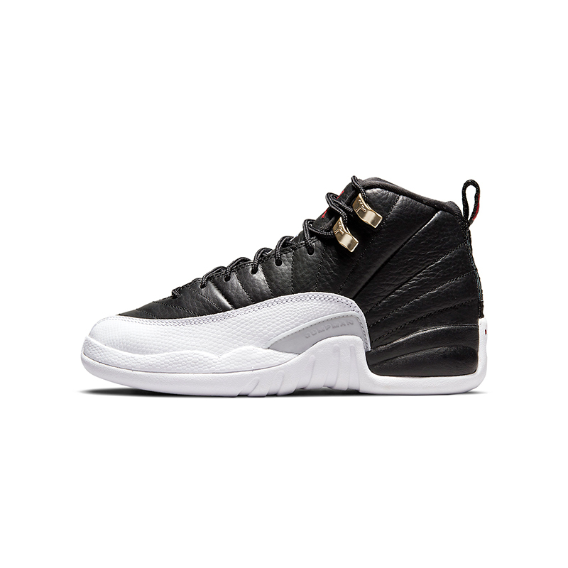 Air Jordan 12  GS " Playoffs " 2022 季後賽 黑白 女鞋 153265-006 [台灣現貨]