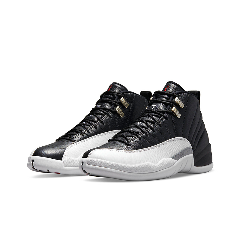 Air Jordan 12  GS " Playoffs " 2022 季後賽 黑白 女鞋 153265-006 [台灣現貨]