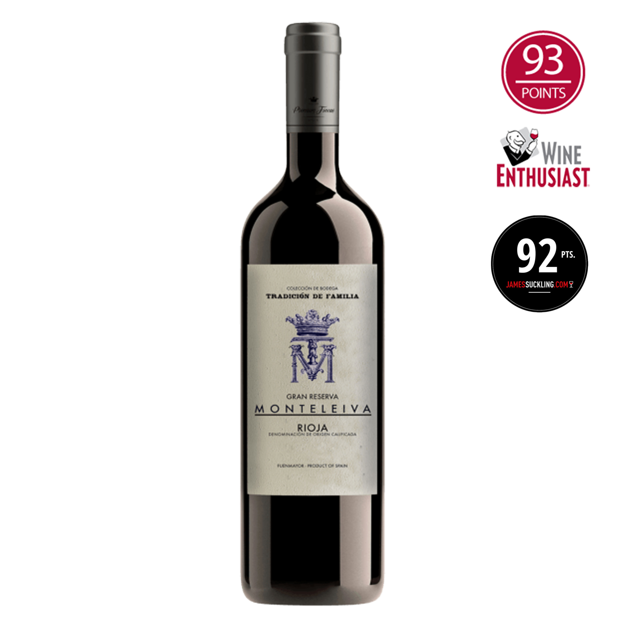 Monteleiva Gran Reserva Rioja DOCa Spain 2010 (WE93 | JS92)