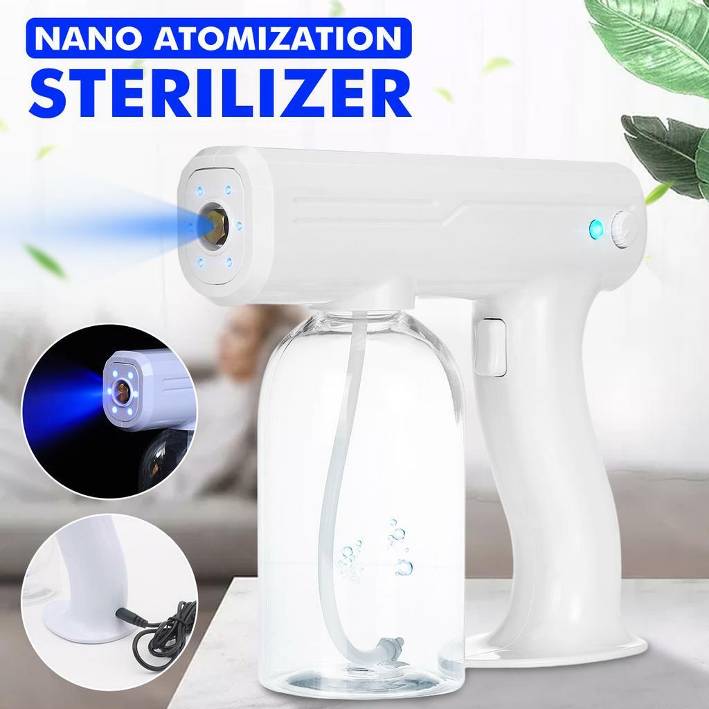 全方位納米藍光無線消毒霧化槍│USB 可充電/插頭│800ML 2600mAh