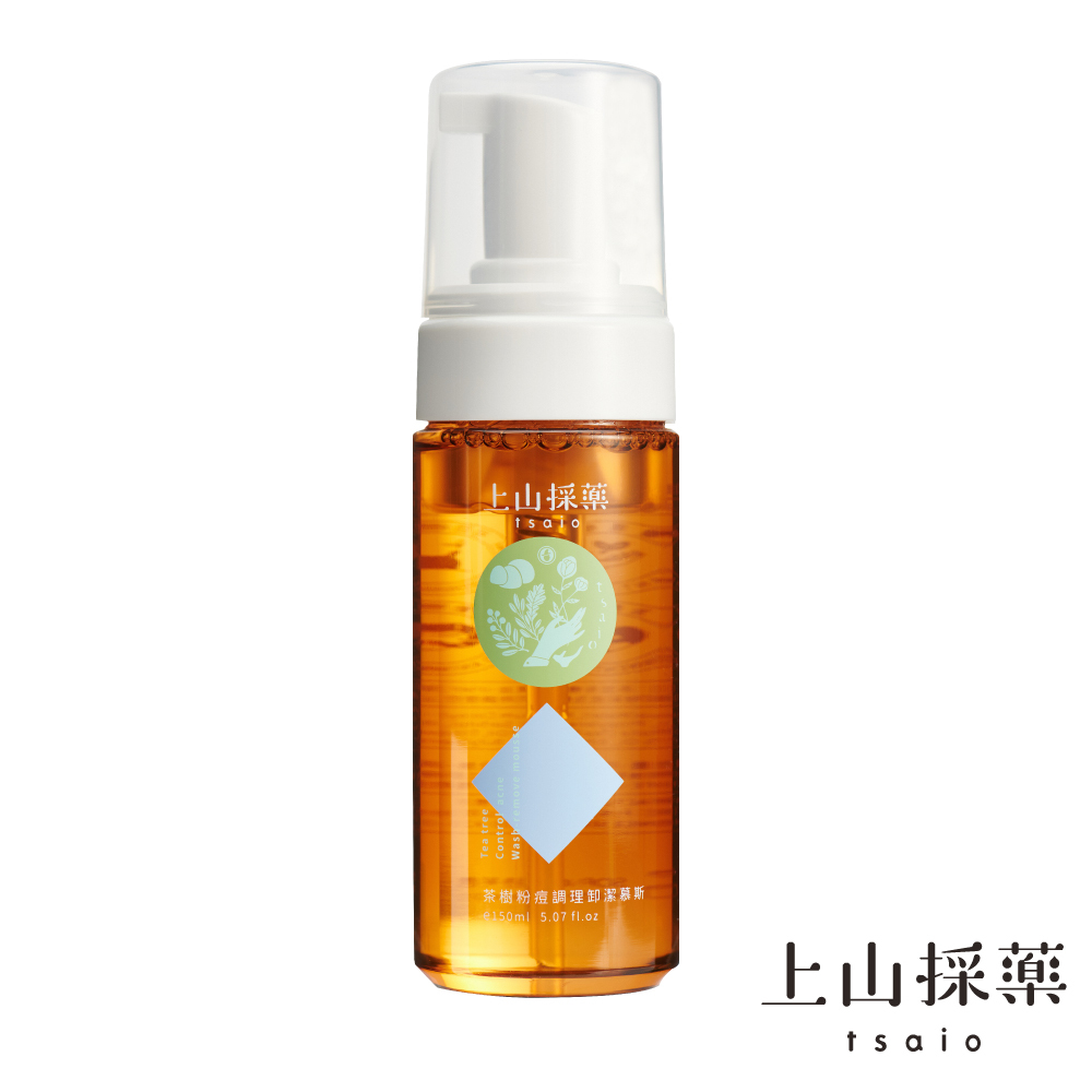 【tsaio上山採藥】茶樹粉痘調理卸潔慕斯150ml
