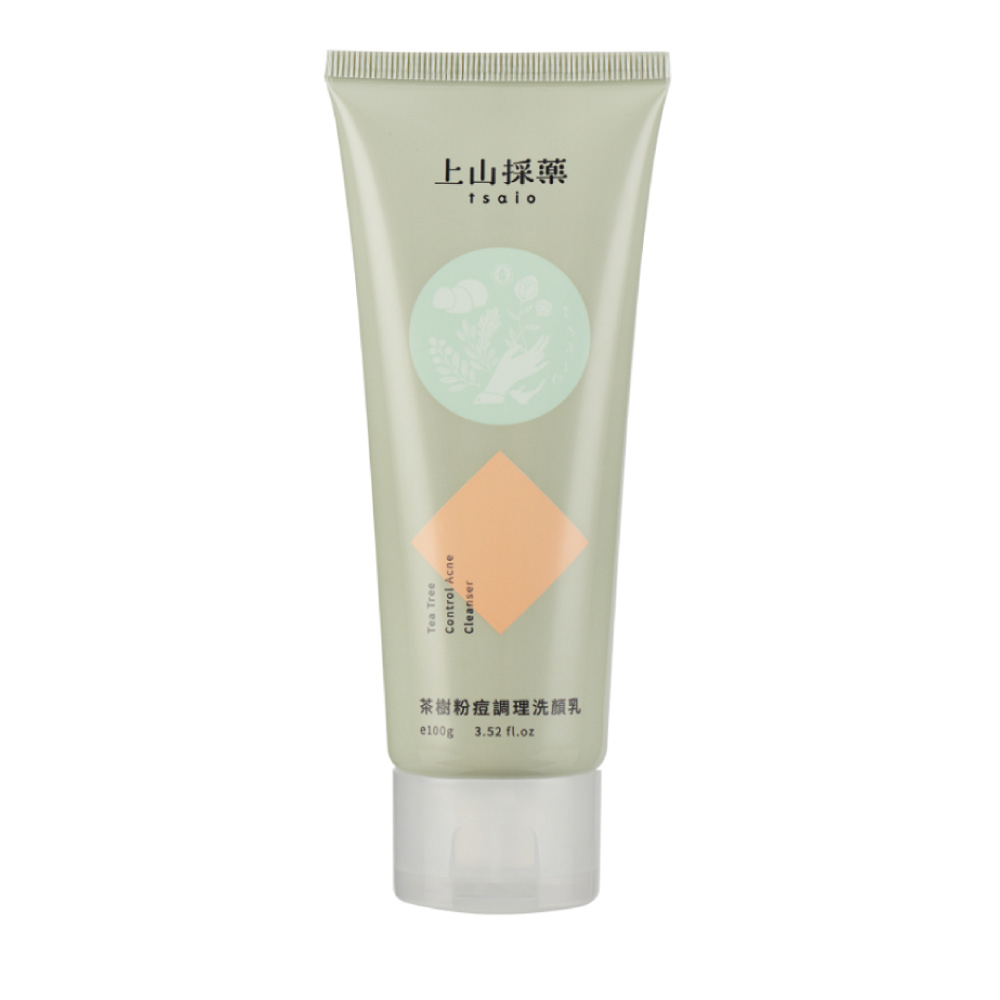 【tsaio上山採藥】茶樹粉痘調理洗顏乳100g