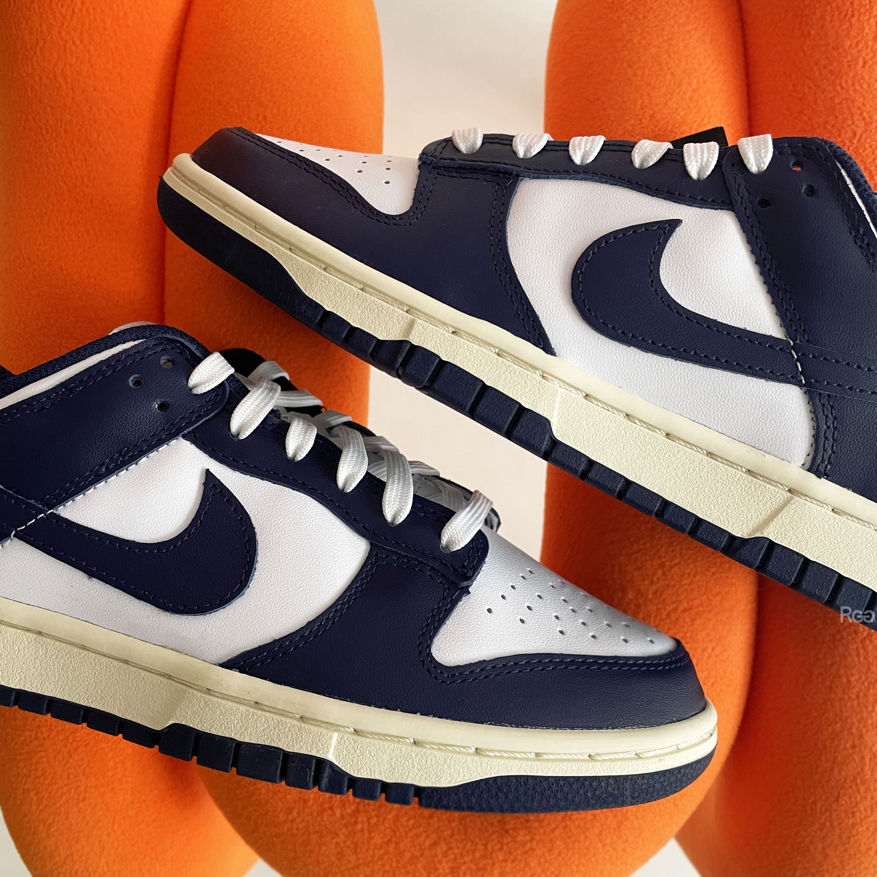 Nike Dunk Low 海軍藍 奶油底 復古 經典款 (DD1503-115)