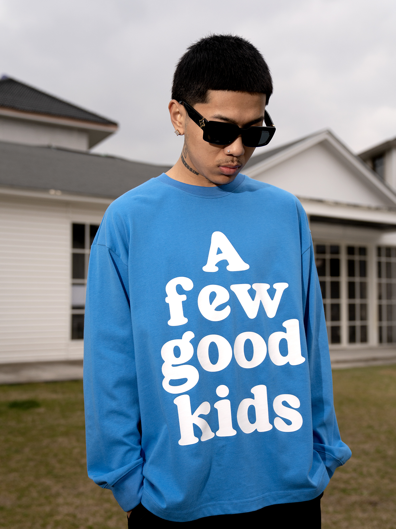 AFGK：A FEW GOOD KIDS 22SS 基礎logo打底長袖