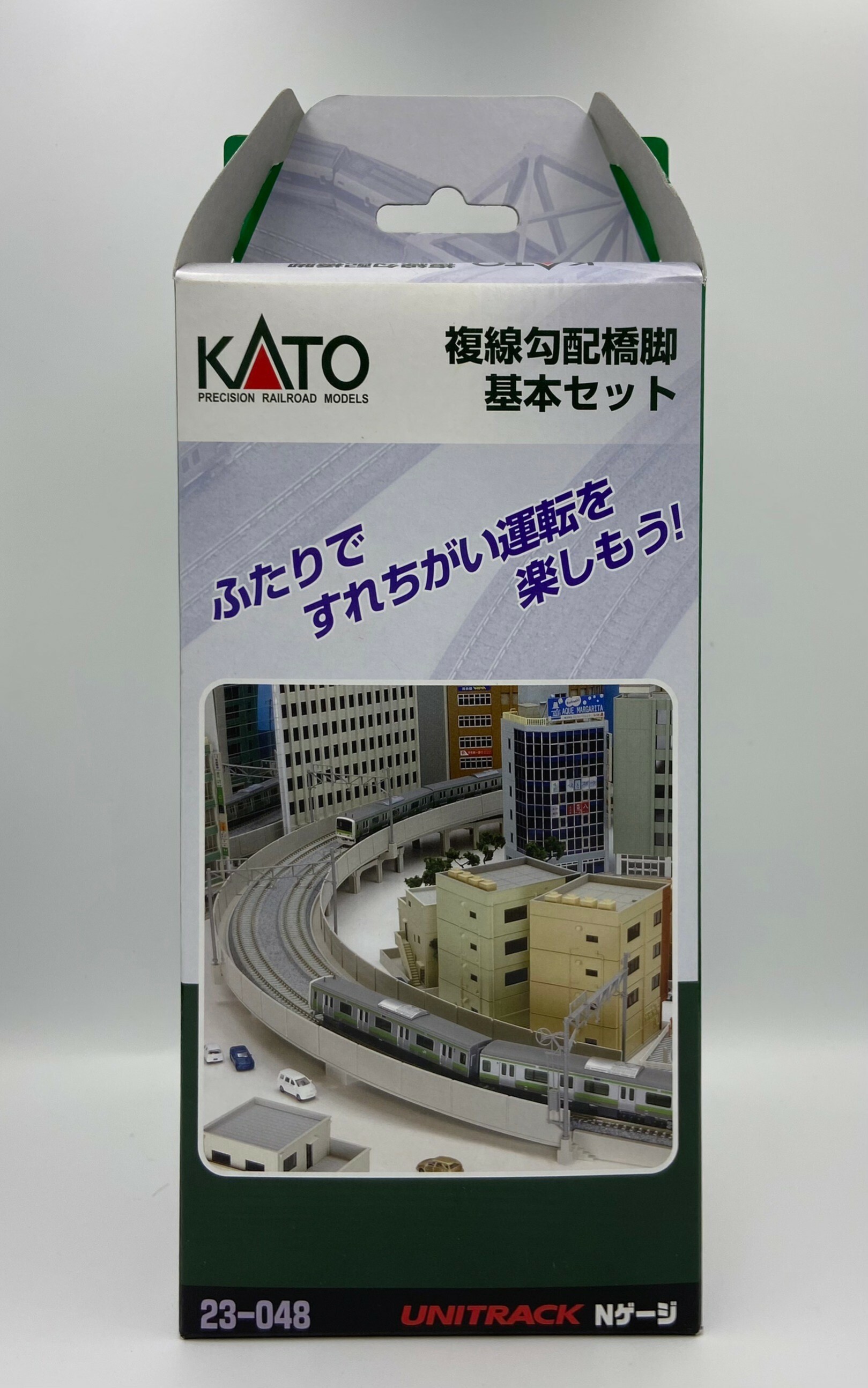 Kato 23-048 N規 複線勾配橋腳 基本