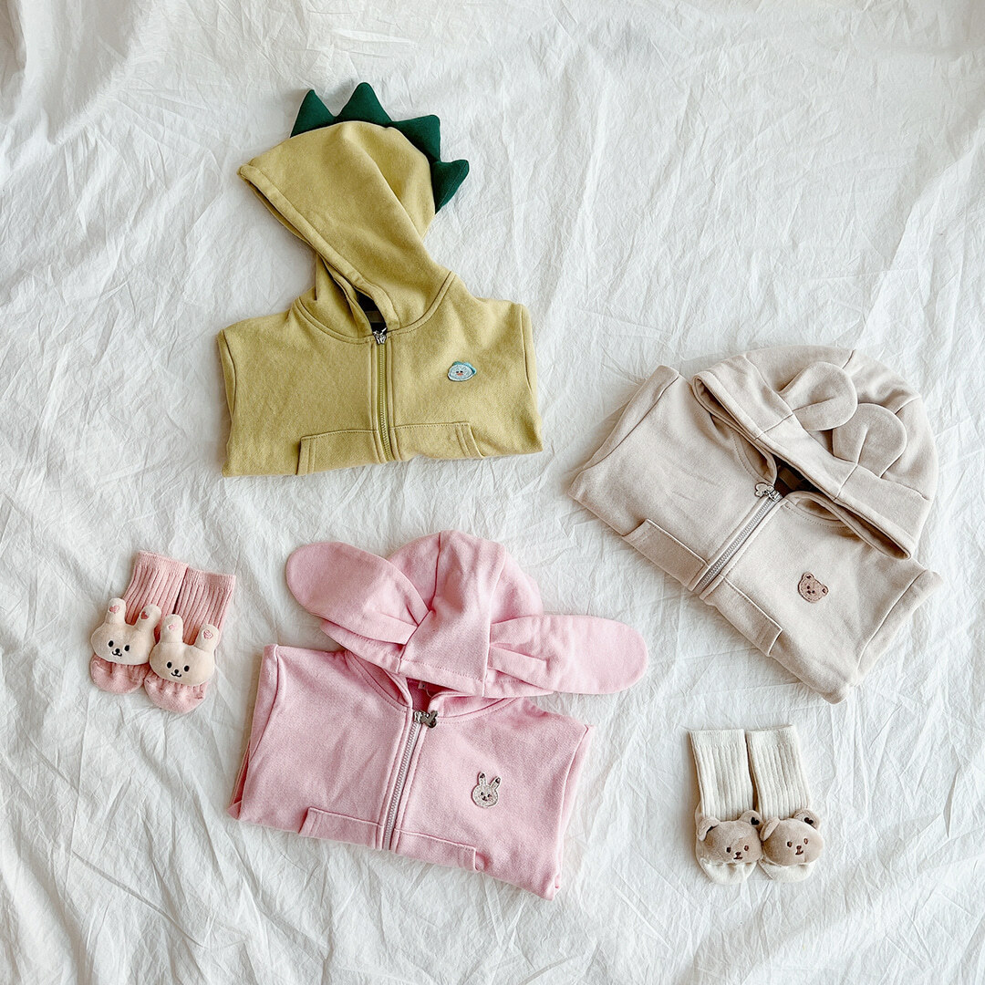 Dot to dot 萌款系列 - 公仔薄外套