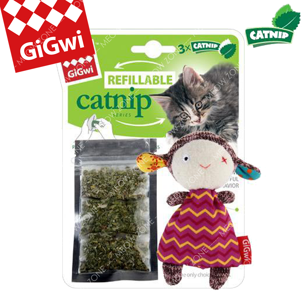 GiGwi Refillable Catnip小羊貓草袋