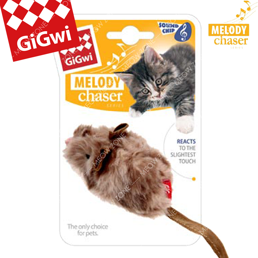 GiGwi Melody Chaser 炫律發聲獵物 - 老鼠