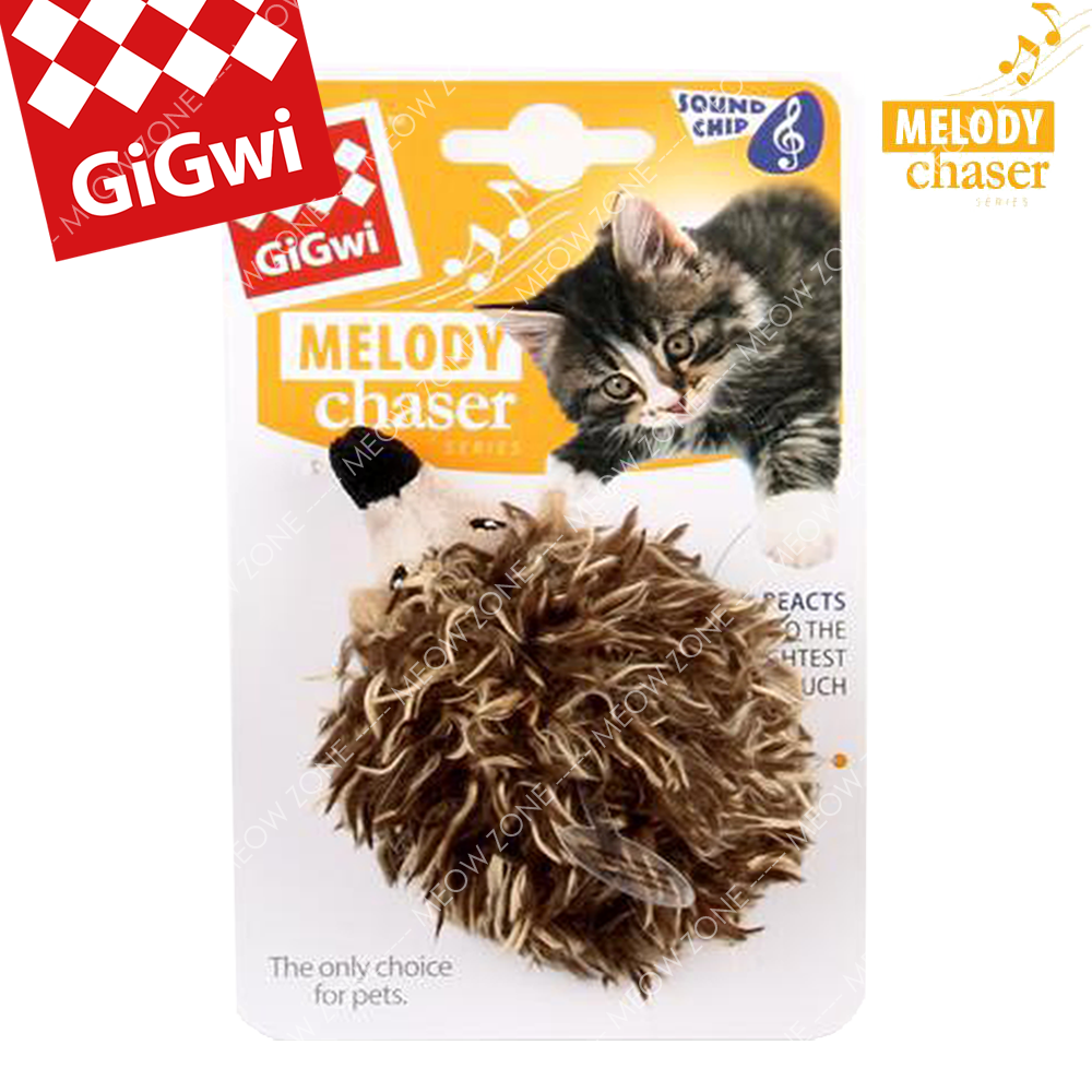 GiGwi Melody Chaser 炫律發聲獵物 - 刺蝟
