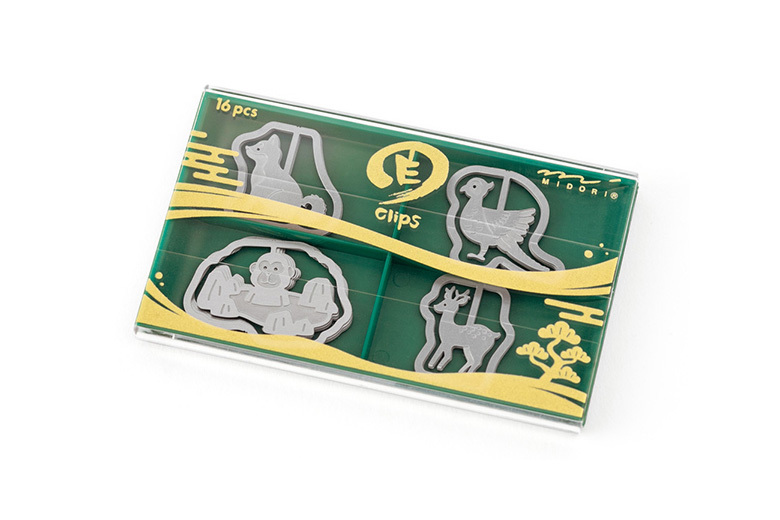 MIDORI金屬書籤夾 造型迴紋針