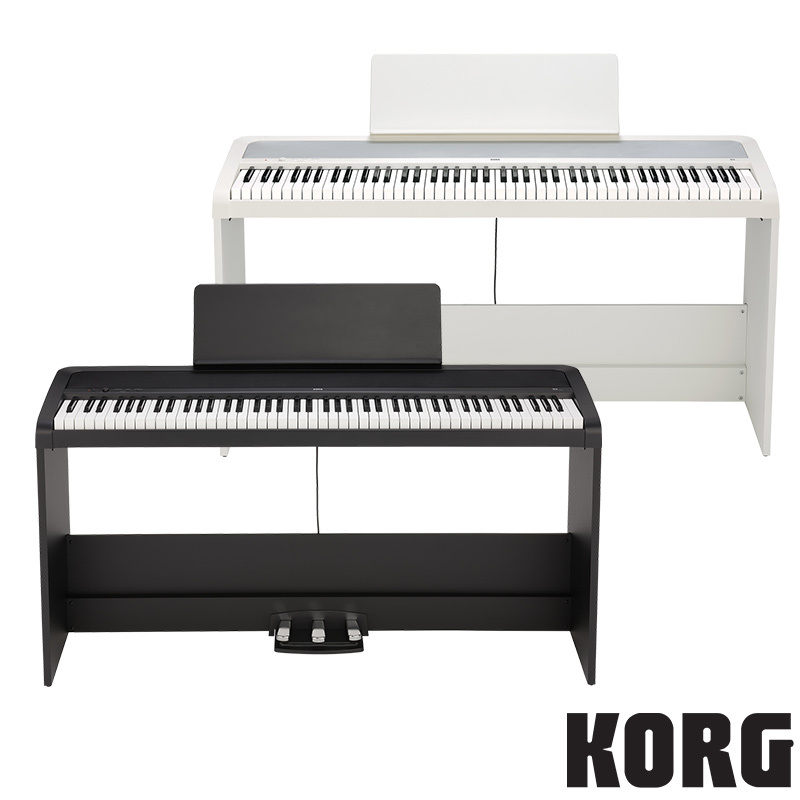 KORG B2SP 電鋼琴 可攜帶 含譜架、三踏板、原廠琴架