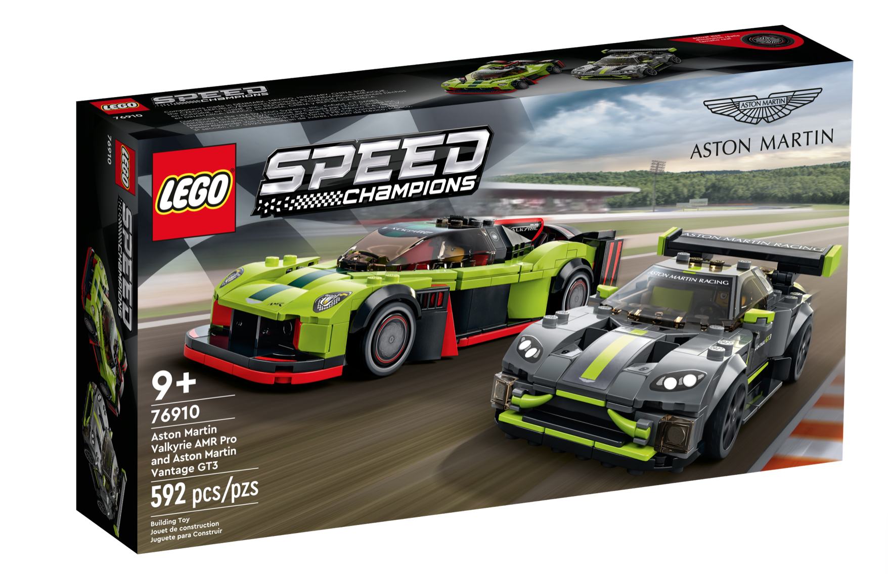 [飛米樂高積木磚賣店] LEGO 76910 Speed-奧斯頓·馬丁戰神AMR Pro&GT3