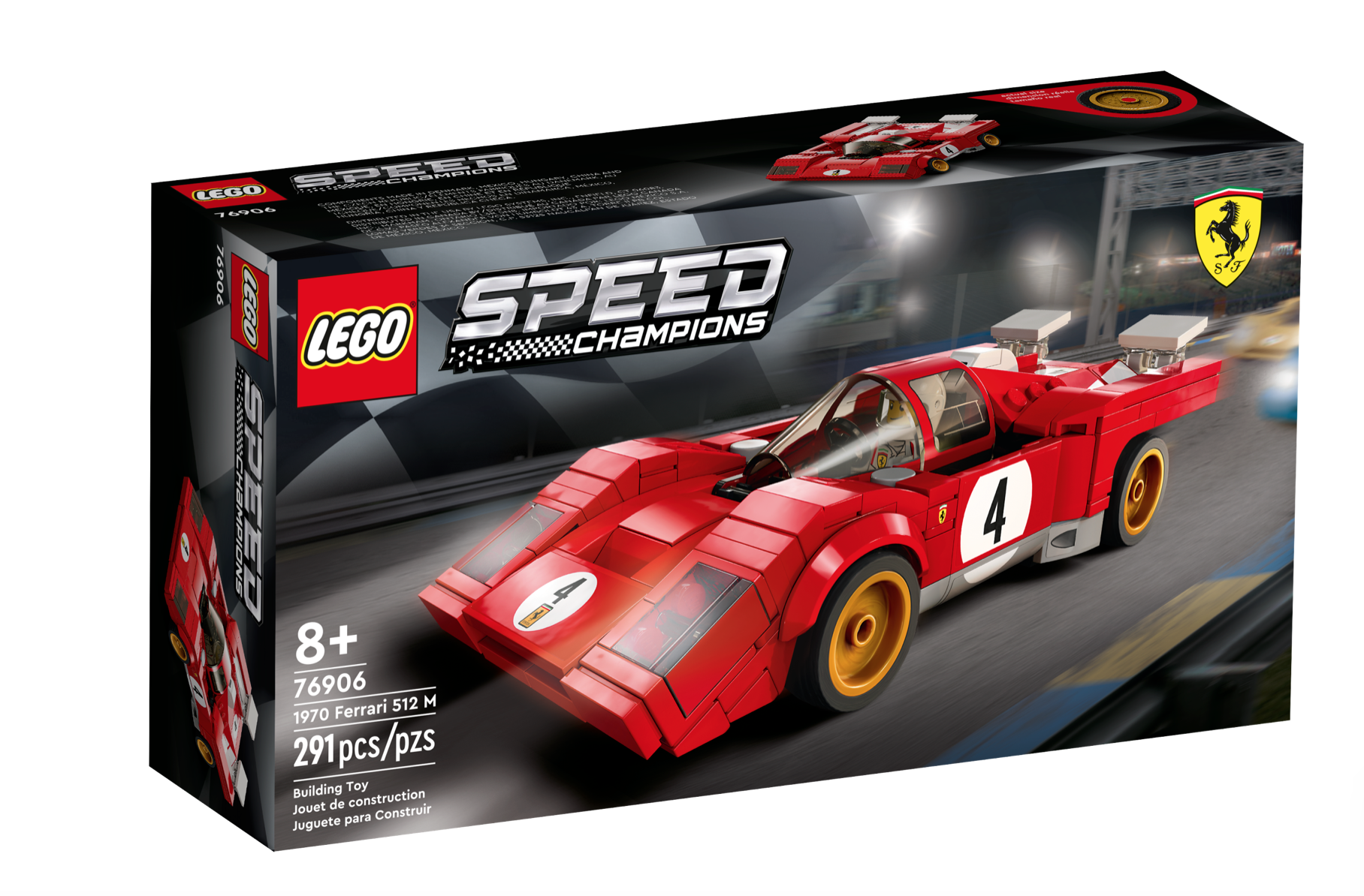 [飛米樂高積木磚賣店] LEGO 76906 Speed-1970 法拉利 512M