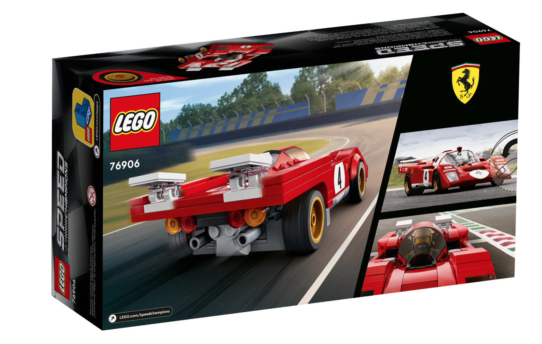 [飛米樂高積木磚賣店] LEGO 76906 Speed-1970 法拉利 512M