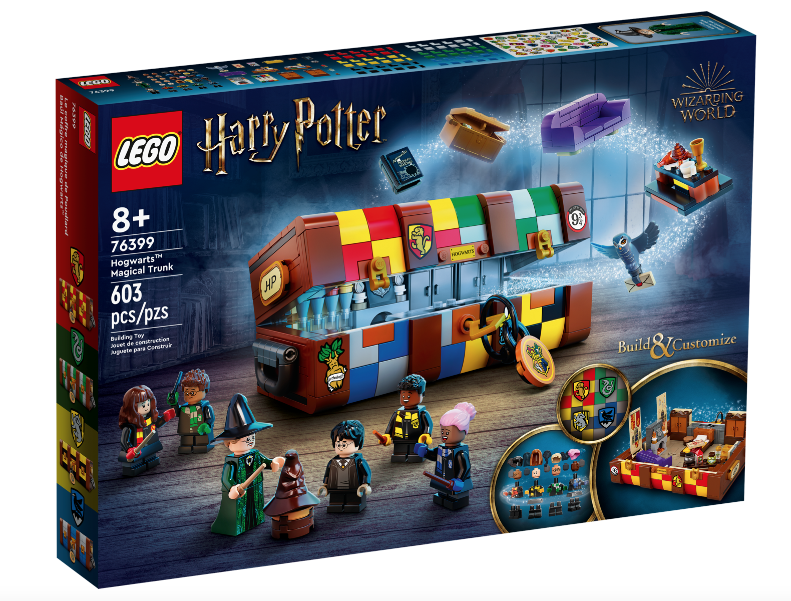 [飛米樂高積木磚賣店] LEGO 76399 Harry Potter-霍格華茲魔法大皮箱